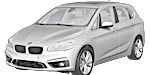 BMW F45 P0D54 Fault Code
